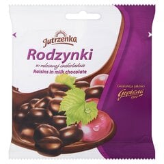Изюм Jutrzenka в молочном шоколаде, 80 г цена и информация | Сладости | pigu.lt