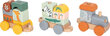 Medinis traukinys Small Foot Safari su priedais цена и информация | Žaislai kūdikiams | pigu.lt
