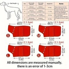 Rankšluostis šunims, L, raudonas kaina ir informacija | Priežiūros priemonės gyvūnams | pigu.lt