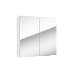 Подвесной шкаф/зеркало DUO E60, лак, глянцевый цена и информация | Шкафчики для ванной | pigu.lt
