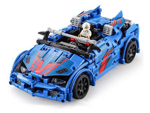 Гоночный автомобиль, синий, 585 д. цена и информация | Игрушки для мальчиков | pigu.lt
