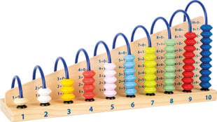 Edukacinis medinis skaičiuotuvas Small Foot цена и информация | Развивающие игрушки | pigu.lt