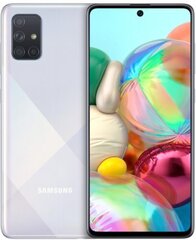 Prekė su pažeidimu.Samsung Galaxy A71 128GB, Dual SIM, Silver kaina ir informacija | Prekės su pažeidimu | pigu.lt