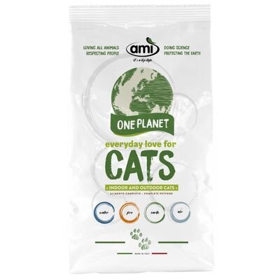Ami Cat naminėms ir laukinėms suaugusioms katėms, 1,5 Kg kaina ir informacija | Sausas maistas katėms | pigu.lt