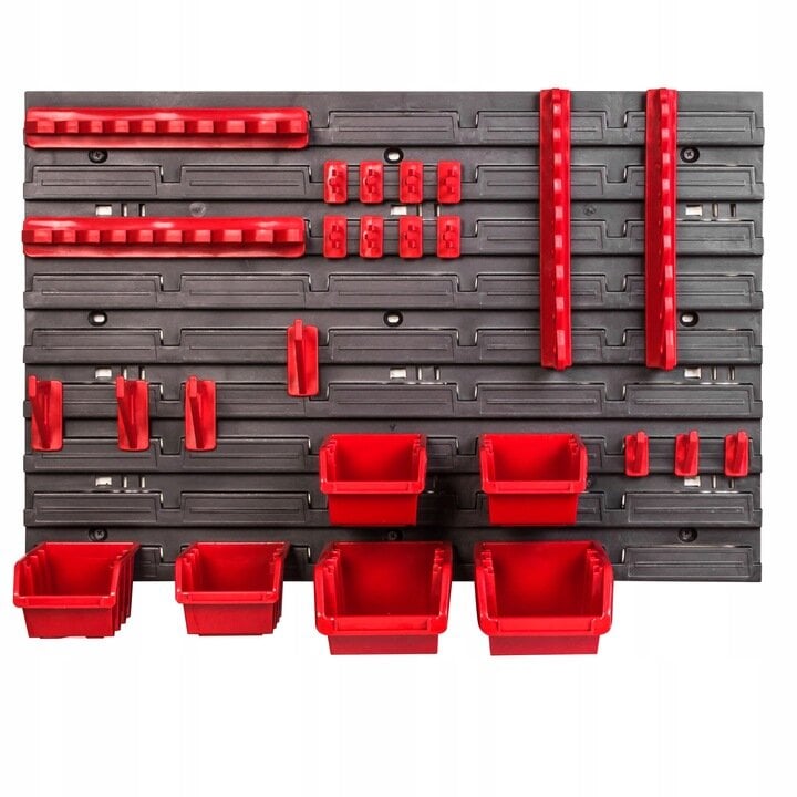 Sienelė įrankiams su įvairiomis lentynomis Fluxar 007 58x39 cm цена и информация | Įrankių dėžės, laikikliai | pigu.lt