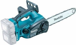 Аккумуляторная бензопила Makita DUC 302 Z, 2x18 В, 30 см, без аккумулятора и зарядного блока цена и информация | Цепные пилы | pigu.lt