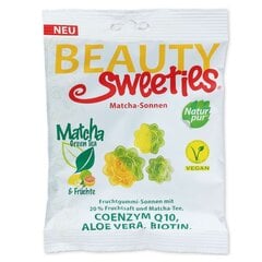 Natūralūs guminukai su maisto papildais Matcha saulutės Beauty Sweeties, 125g kaina ir informacija | Saldumynai | pigu.lt