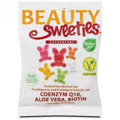 Natūralūs guminukai su maisto papildais Becukriai zuikučiai Beauty Sweeties, 125g цена и информация | Сладости | pigu.lt