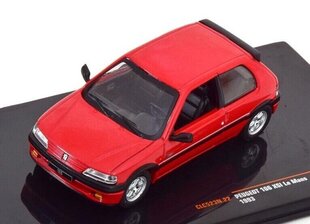 Kolekcinis Modeliukas Peugeot 106 XSI Le Mans 1993, Raudona kaina ir informacija | Kolekciniai modeliukai | pigu.lt