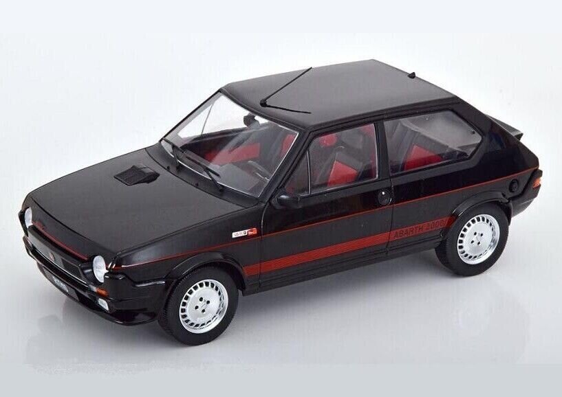 Kolekcinis Modeliukas Fiat Ritmo TC 125 Abarth 1980, Juoda kaina ir informacija | Kolekciniai modeliukai | pigu.lt