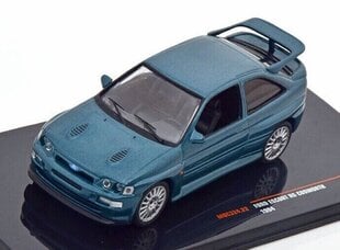 Kolekcinis Modeliukas Ford Escort RS Cosworth 1994, Žalia kaina ir informacija | Kolekciniai modeliukai | pigu.lt
