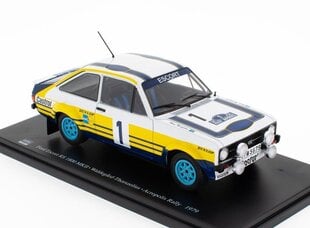 Kolekcinis Modeliukas Ford Escort RS 1800 MKII, Balta kaina ir informacija | Kolekciniai modeliukai | pigu.lt