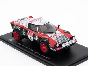 Lancia Stratos HF Rallye Sanremo 1978 Alén-Kivimaki WRC525 HACHETTE 1:24 цена и информация | Коллекционные модели автомобилей | pigu.lt