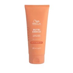 Drėkinamasis plaukų kondicionierius Wella Invigo Nutri-Enrich Conditioner 200ml цена и информация | Бальзамы, кондиционеры | pigu.lt