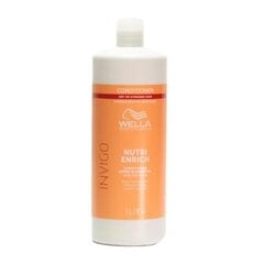 Drėkinamasis plaukų kondicionierius Wella Invigo Nutri-Enrich Conditioner 1000ml kaina ir informacija | Balzamai, kondicionieriai | pigu.lt