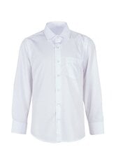 Рубашка для мальчиков Rodeng, белая цена и информация | Рубашки для мальчиков | pigu.lt