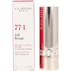 Губная помада Clarins Joli Rouge, 774 Pink Blossom, 3.5г цена и информация | Помады, бальзамы, блеск для губ | pigu.lt