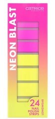 Комплект искусственных ногтей Catrice Neon Blast 010 Neon Explosion, 24 шт. цена и информация | Средства для маникюра и педикюра | pigu.lt