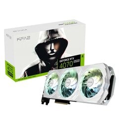 KFA2 GeForce RTX 4070 Super EX Gamer White 1-Click OC (47SOM7MD7KWK) цена и информация | Видеокарты (GPU) | pigu.lt