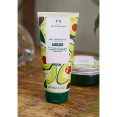 Kūno losjonas The Body Shop Avocado body lotion, 200 ml kaina ir informacija | Kūno kremai, losjonai | pigu.lt