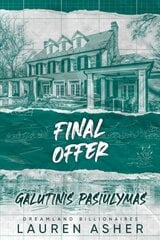 Final Offer. Galutinis pasiūlymas цена и информация | Романы | pigu.lt