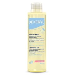 Valomasis kūno ir veido aliejus Dexeryl Cleansing Oil, 200 ml kaina ir informacija | Dušo želė, aliejai | pigu.lt