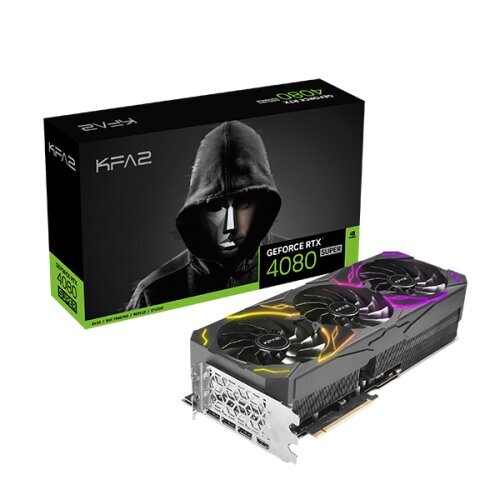 KFA2 GeForce RTX 4080 Super SG 1-Click OC (48SZM6MD9RSK) цена и информация | Vaizdo plokštės (GPU) | pigu.lt