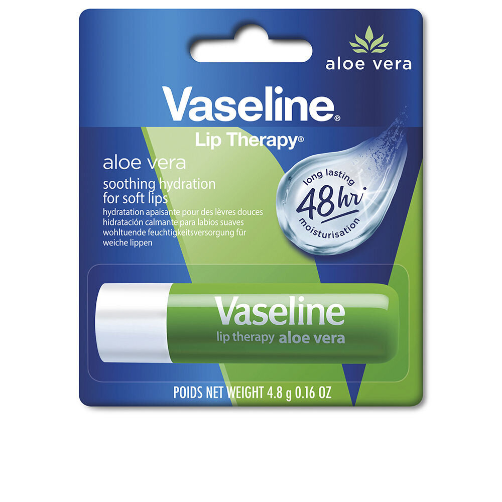 Lūpų balzamas Vaseline Aloe Vera Lip Care, 4.8 g цена и информация | Lūpų dažai, blizgiai, balzamai, vazelinai | pigu.lt