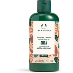 Dušo želė The Body Shop Shea shower gel, 250 ml kaina ir informacija | Dušo želė, aliejai | pigu.lt