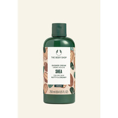 Dušo želė The Body Shop Shea shower gel, 250 ml kaina ir informacija | Dušo želė, aliejai | pigu.lt