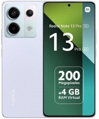 Xiaomi Redmi Note 13 Pro 5G 12/512GB Purple цена и информация | Мобильные телефоны | pigu.lt