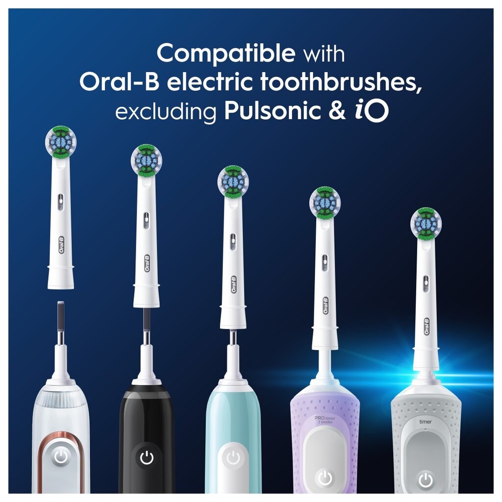 Oral-B EB20-6 Precision Clean Pro цена и информация | Elektrinių dantų šepetėlių antgaliai | pigu.lt