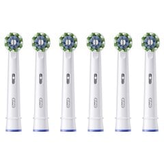 Oral-B EB50-6 Cross Action Pro kaina ir informacija | Elektrinių dantų šepetėlių antgaliai | pigu.lt