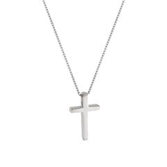 Sidabrinis kaklo papuošalas moterims Sidabra Jewelry Cross N031 цена и информация | Женское колье | pigu.lt