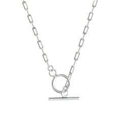 Kaklo papuošalas Sidabra Jewelry T-Ring N030 цена и информация | Женское колье | pigu.lt