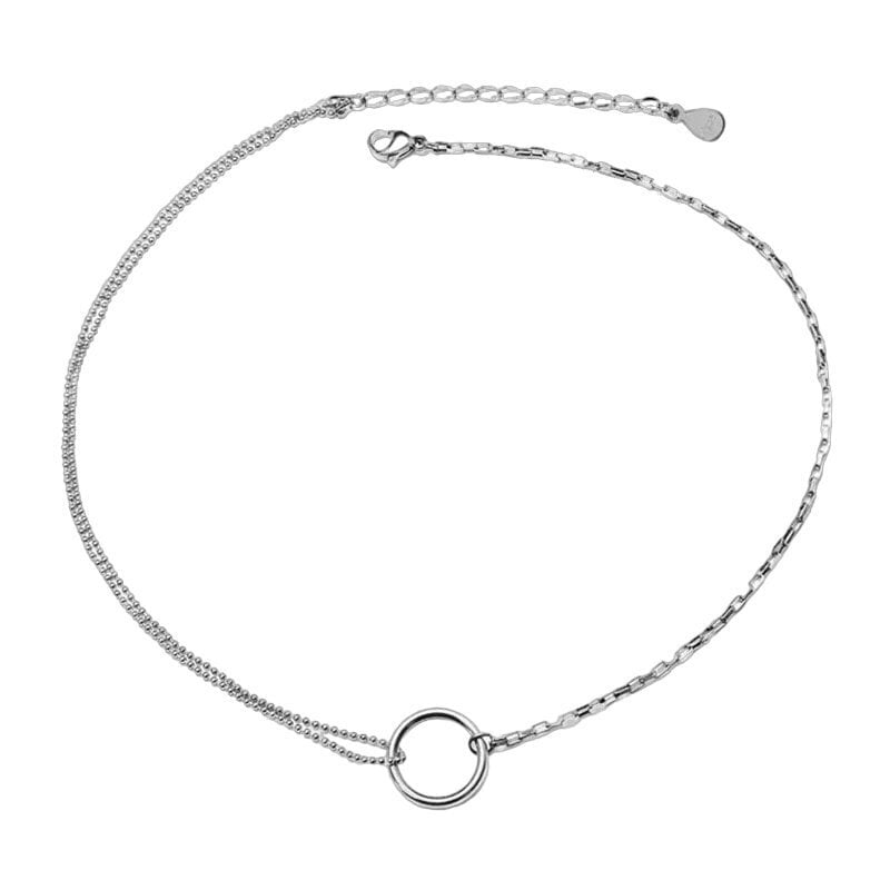Sidabrinis kaklo papuošalas moterims Sidabra Jewelry Choker N028 цена и информация | Kaklo papuošalai | pigu.lt