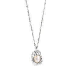 Sidabrinis kaklo papuošalas moterims Sidabra Jewelry Shell N027 kaina ir informacija | Kaklo papuošalai | pigu.lt