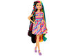 Lėlė Barbie su ryškiaspalviais plaukais kaina ir informacija | Žaislai mergaitėms | pigu.lt