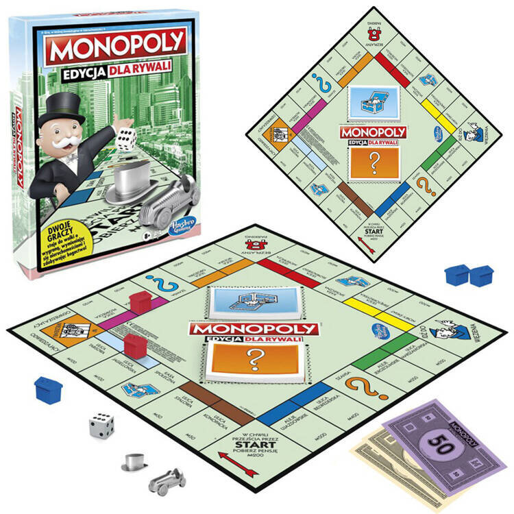 Stalo žaidimas Monopoly Rivals Edition цена и информация | Stalo žaidimai, galvosūkiai | pigu.lt