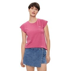 Pepe Jeans marškinėliai moterims 86718, rožiniai цена и информация | Женские футболки | pigu.lt