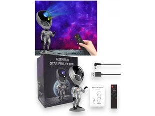 Šviesos efektų LED projektorius Kalbantis Ateivis Galaxy Projector - 360 kaina ir informacija | Dekoracijos šventėms | pigu.lt