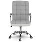Biuro kėdė Sofotel Benton, pilka/balta kaina ir informacija | Biuro kėdės | pigu.lt