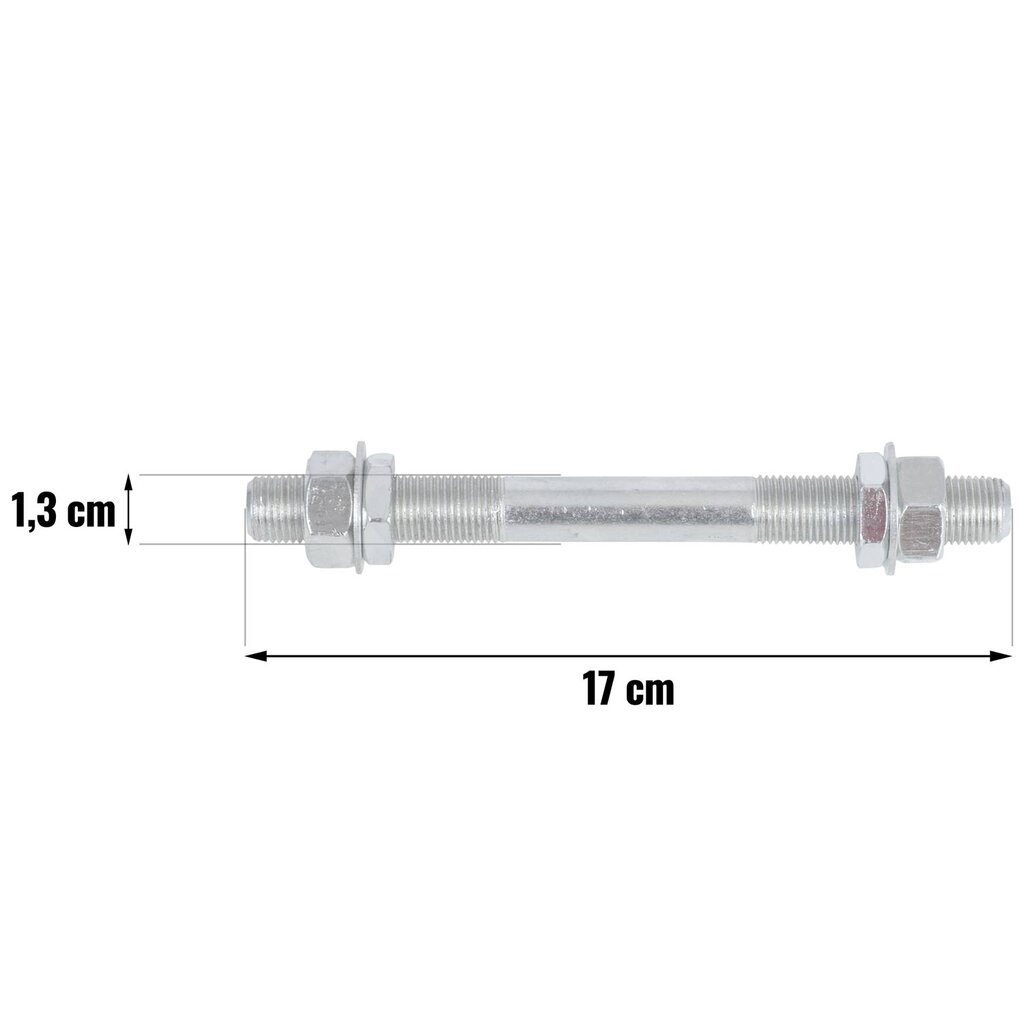 Vėžimėlio ratas, 40cm., žalios ir juodos spalvos цена и информация | Karučiai | pigu.lt