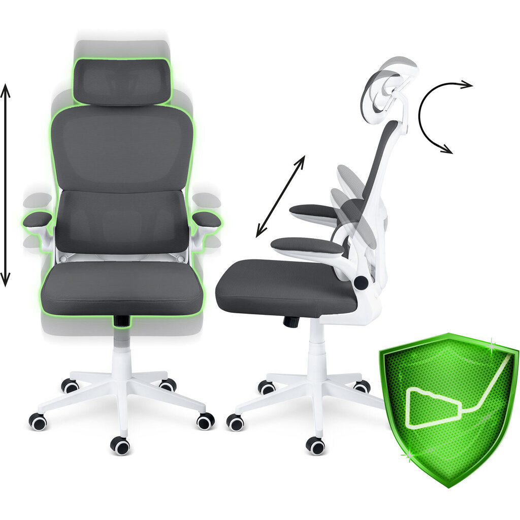 Biuro kėdė Sofotel Formax, pilka цена и информация | Biuro kėdės | pigu.lt
