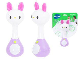 Прорезыватель со звуками и светом Кролик цена и информация | Игрушки для малышей | pigu.lt