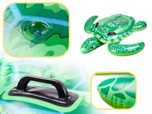 Надувной плавательный матрас черепаха INTEX, 150 см цена и информация | Надувные и пляжные товары | pigu.lt