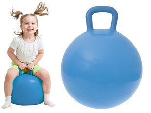 Šokinėjimo kamuolys, 45 cm., mėlynas kaina ir informacija | Vandens, smėlio ir paplūdimio žaislai | pigu.lt