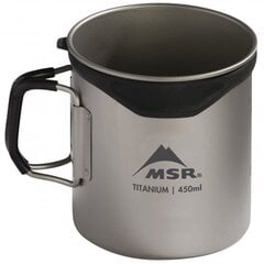 Turistinis puodelis MSR Titan, 450 ml kaina ir informacija | Turistiniai katiliukai, indai, įrankiai | pigu.lt