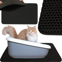 Коврик для кошачьего туалета, 40x60 см, водонепроницаемый цена и информация | Средства по уходу за животными | pigu.lt