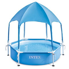 Детский каркасный бассейн с крышей Intex, 183x38 см цена и информация | Бассейны | pigu.lt